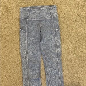 Lululemon Leggings - Gray Patterned Leggings